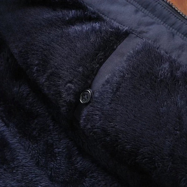 Simon | Winddichte Fleecejacke für Männer Winter