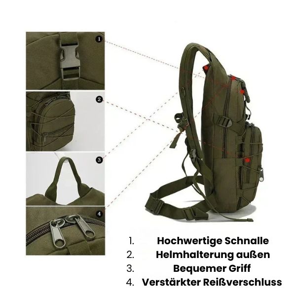 Veltor | Atmungsaktiver Rucksack für Unisex Outdoor Abenteuer