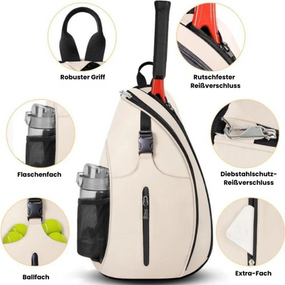 Vortexia | Robuste Unisex Sporttasche für Tennis/Padel