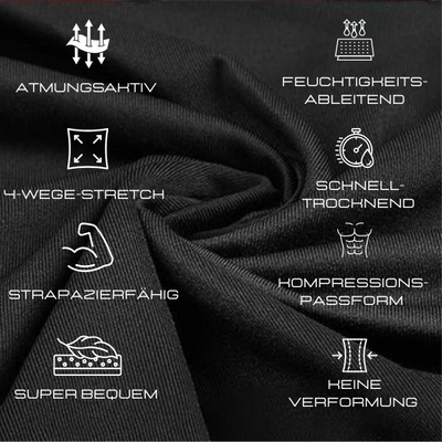 Vortex | Atmungsaktives Kompressionsshirt für Herren Sommer