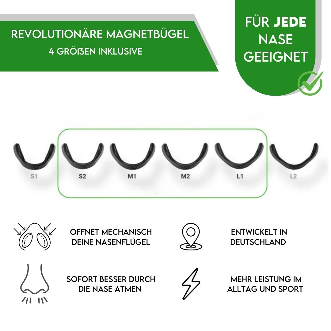 AirAid PRO | magnetische Nasentapes