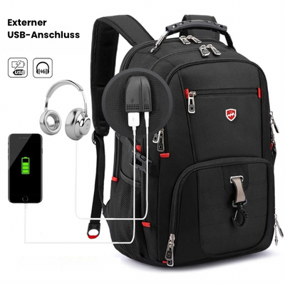 Vortexa | Wasserdichter Laptop Rucksack für Herren Hochkapazität