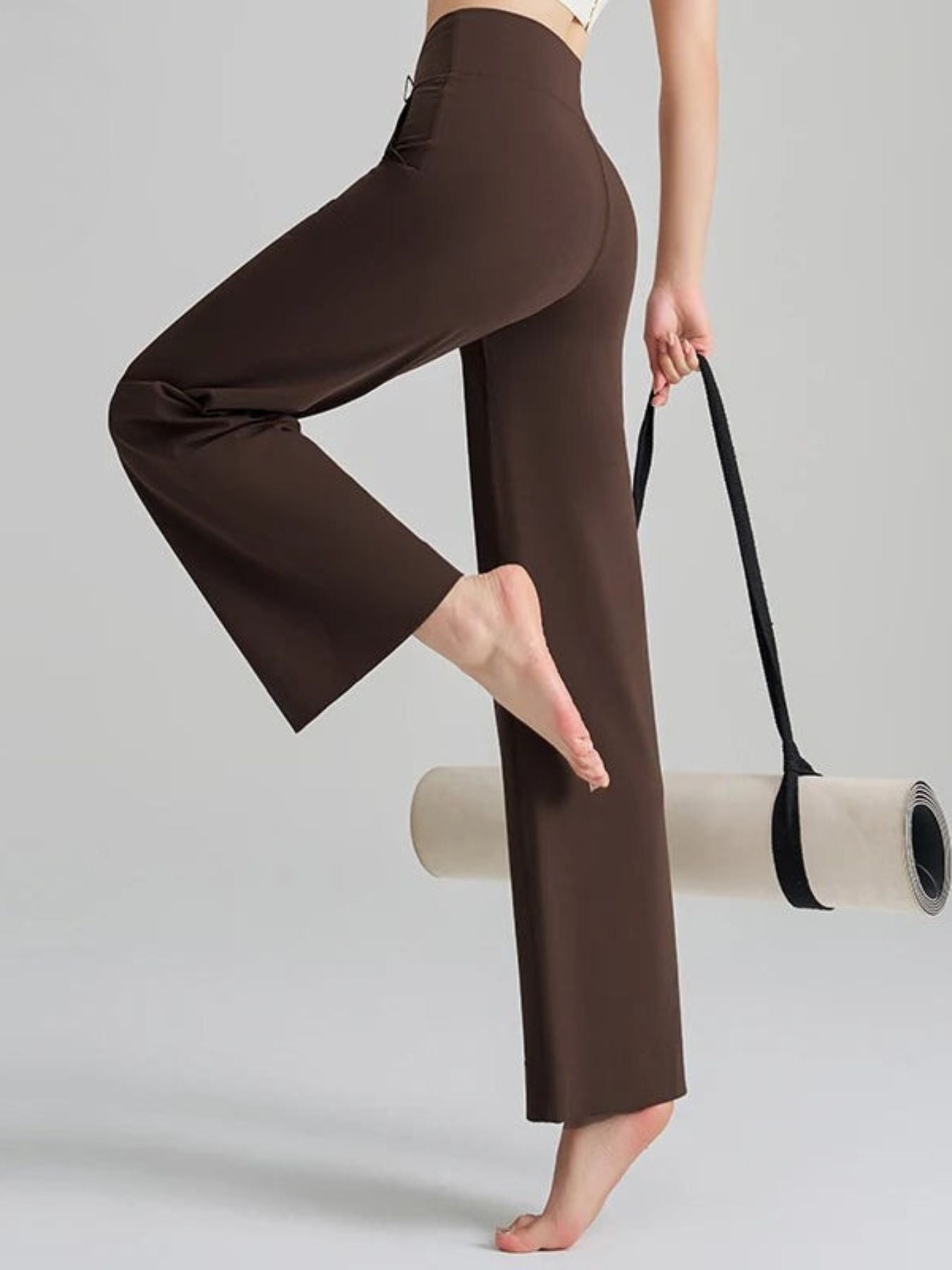 Veronika | Atmungsaktive Hoch Taille Yogahose für Damen