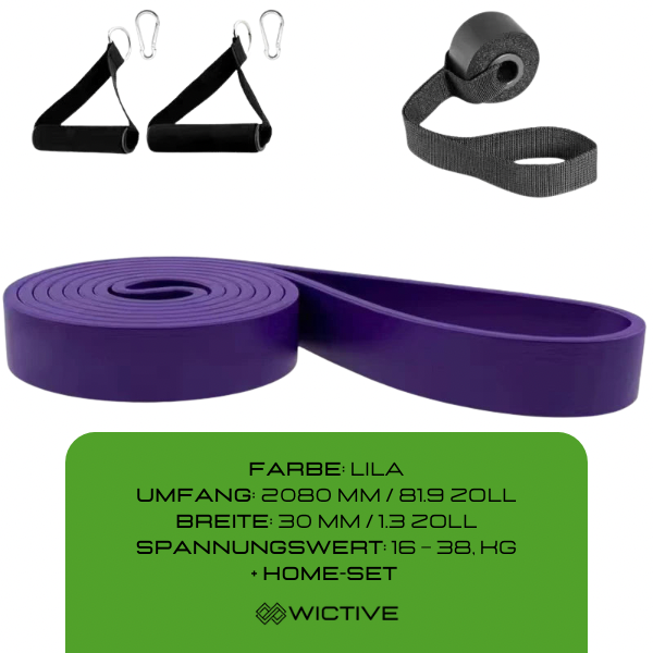 Flexo | Elastische Widerstandsbänder für Unisex Fitness Zuhause