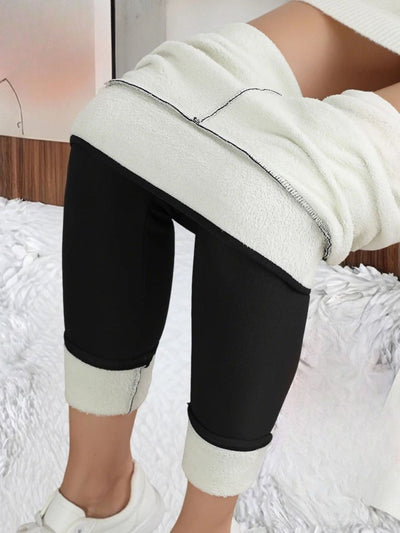 Clara | Warme Fleece Leggings für Frauen Herbst Winter