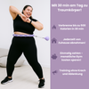 Hooper | Intelligenter Hula Hoop Reifen mit Gewicht für Unisex Fitness + Gratis Schwitzgürtel