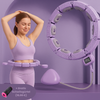 Hooper | Intelligenter Hula Hoop Reifen mit Gewicht für Unisex Fitness + Gratis Schwitzgürtel