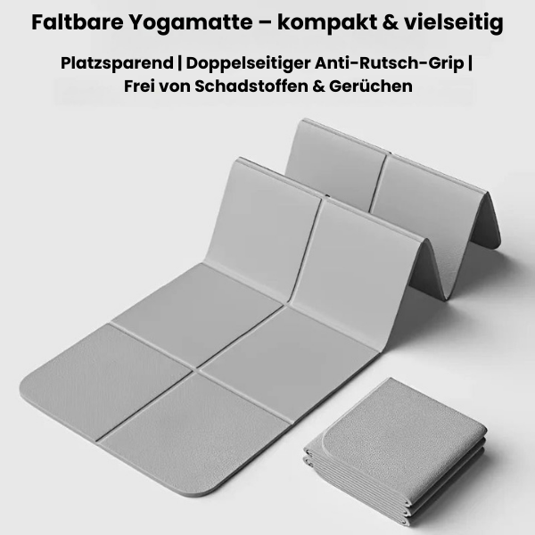 Foldero | Rutschfeste Yogamatte für Unisex Reisen Fitness