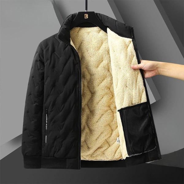 Leon | Winddichte Jacke für Männer Winter Warm