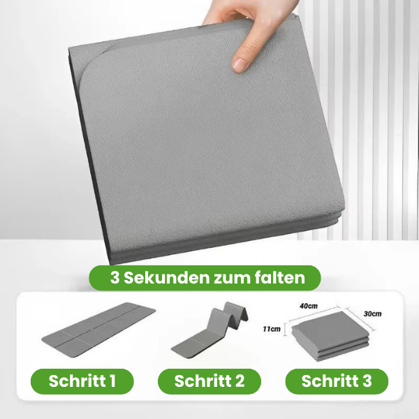 Foldero | Rutschfeste Yogamatte für Unisex Reisen Fitness