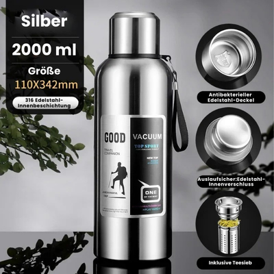 Hydro | Isolierte Thermoskanne für Unisex Reisen