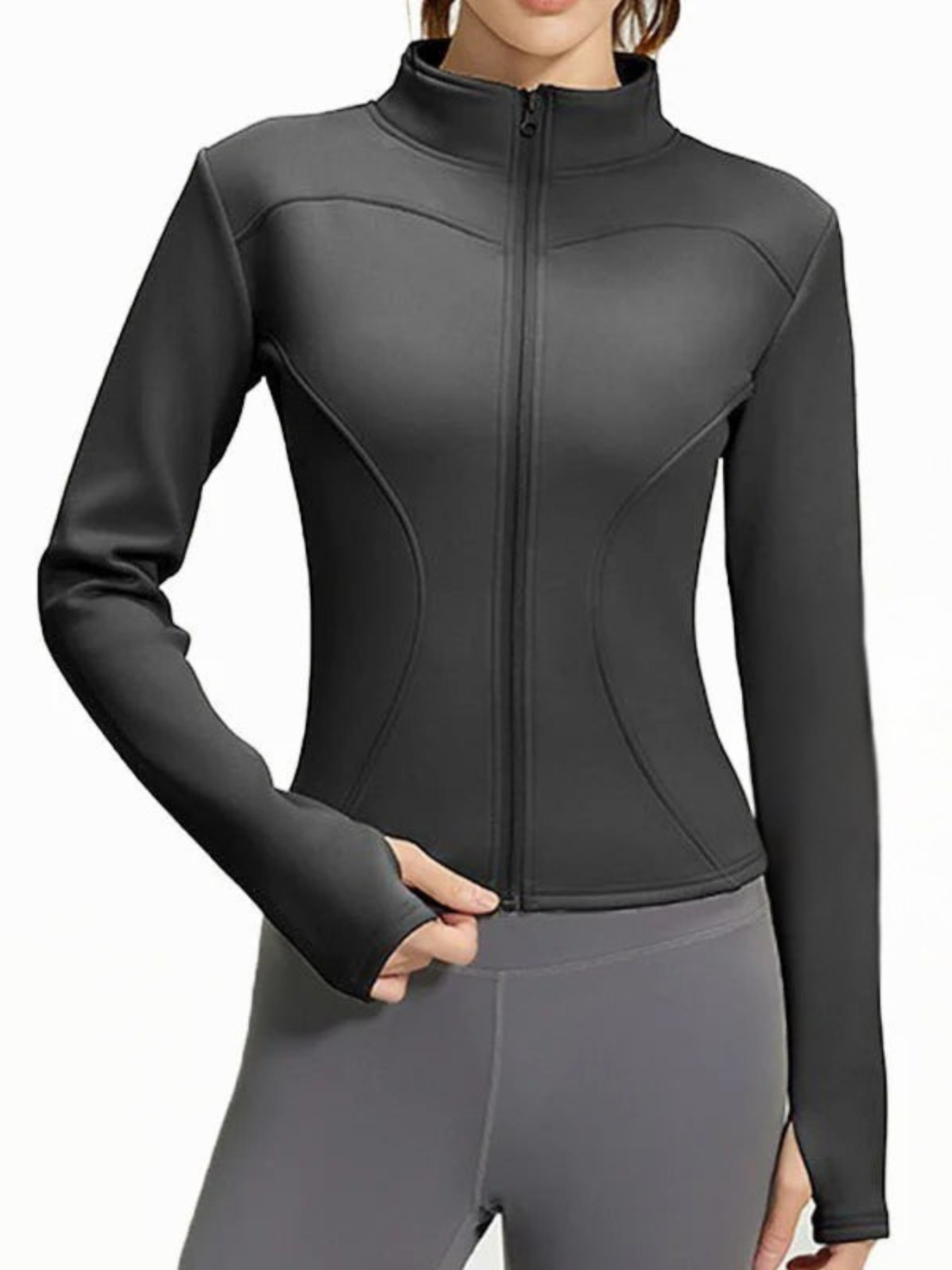 Lexaria | Warmes Fleece Laufjacke Damen Winter Slim Fit