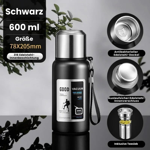 Hydro | Isolierte Thermoskanne für Unisex Reisen