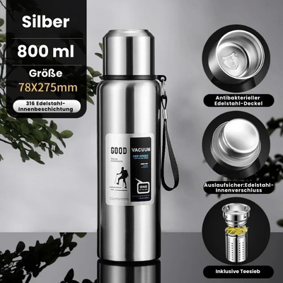 Hydro | Isolierte Thermoskanne für Unisex Reisen