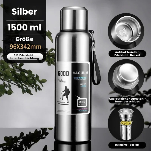 Hydro | Isolierte Thermoskanne für Unisex Reisen
