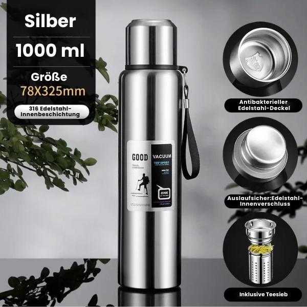 Hydro | Isolierte Thermoskanne für Unisex Reisen