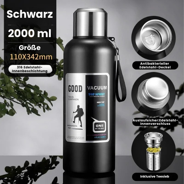 Hydro | Isolierte Thermoskanne für Unisex Reisen