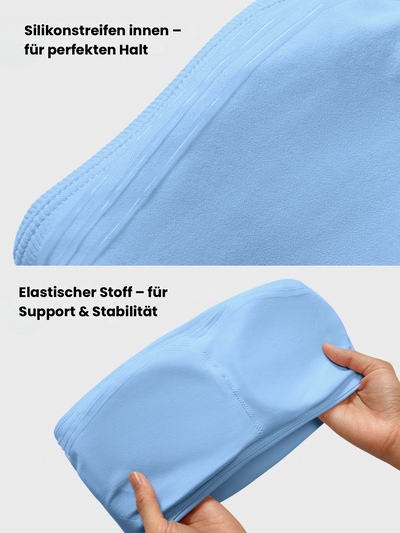 Veltara | Atmungsaktiver Sport BH Damen ohne Träger Sommer