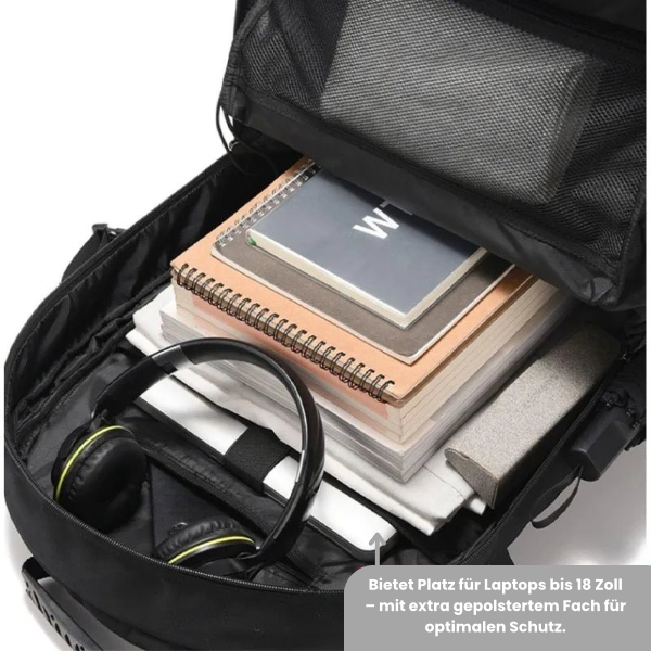 Elaro | Wasserdichter Rucksack für Herren 50L/80L Outdoor