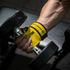 Griply | Anti-Skid Fitnesshandschuhe und Zughilfe fürs Gym aus Rindsleder