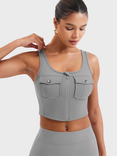 Vexoro | Atmungsaktives Tanktop Damen für Sommer Fitness