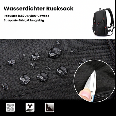 Vortexa | Wasserdichter Laptop Rucksack für Herren Hochkapazität