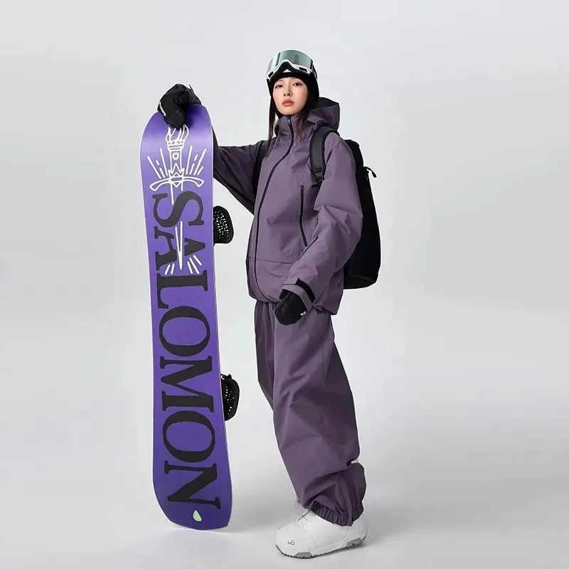 Amelie | Atmungsaktives Snowboard Set für Frauen Winter 1