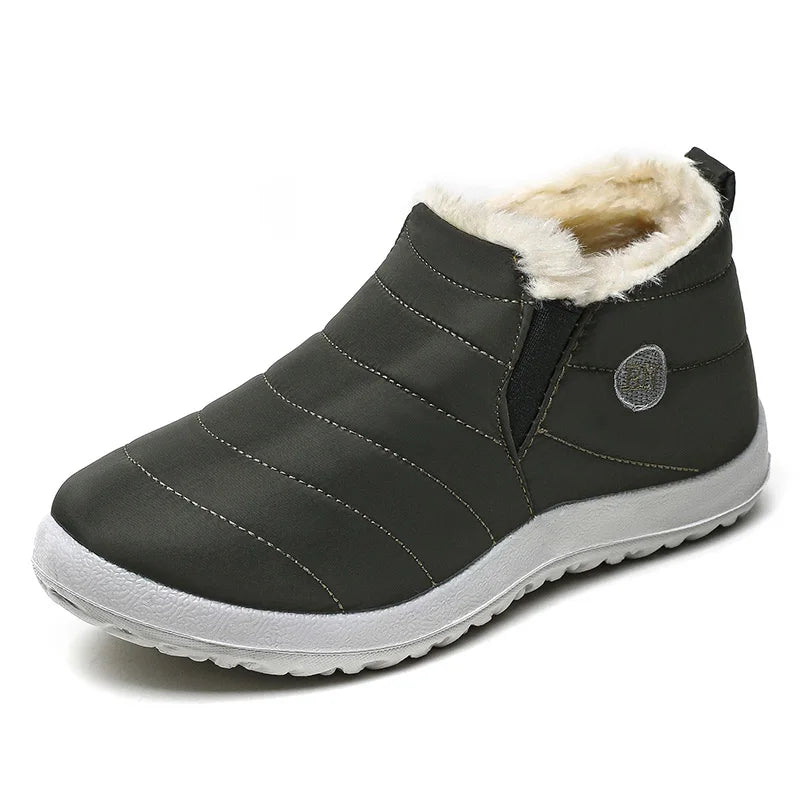 Amelie | Warm Slip-On Sneakers für Frauen Winter 8