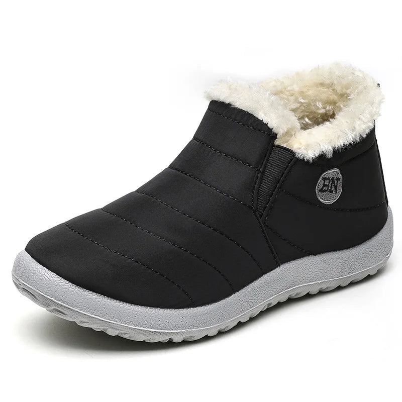 Amelie | Warm Slip-On Sneakers für Frauen Winter 9