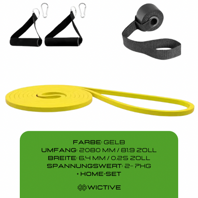 Flexo | Elastische Widerstandsbänder für Unisex Fitness Zuhause