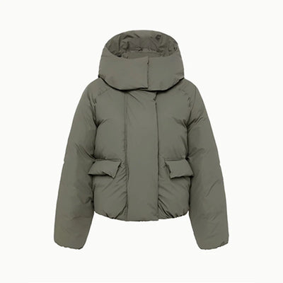 Clara | Eleganter Baumwollmantel für Frauen Mit Hut 6