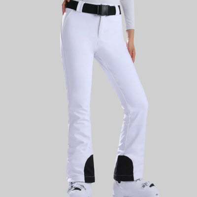 Clara | Slim Fit Schneehose für Damen Schwarz Winter 3