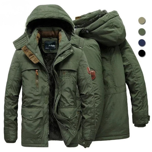 Simon | Winddichte Fleecejacke für Männer Winter