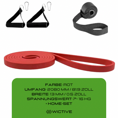 Flexo | Elastische Widerstandsbänder für Unisex Fitness Zuhause