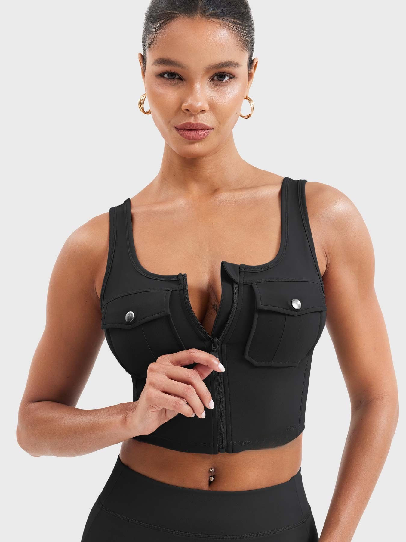 Vexoro | Atmungsaktives Tanktop Damen für Sommer Fitness