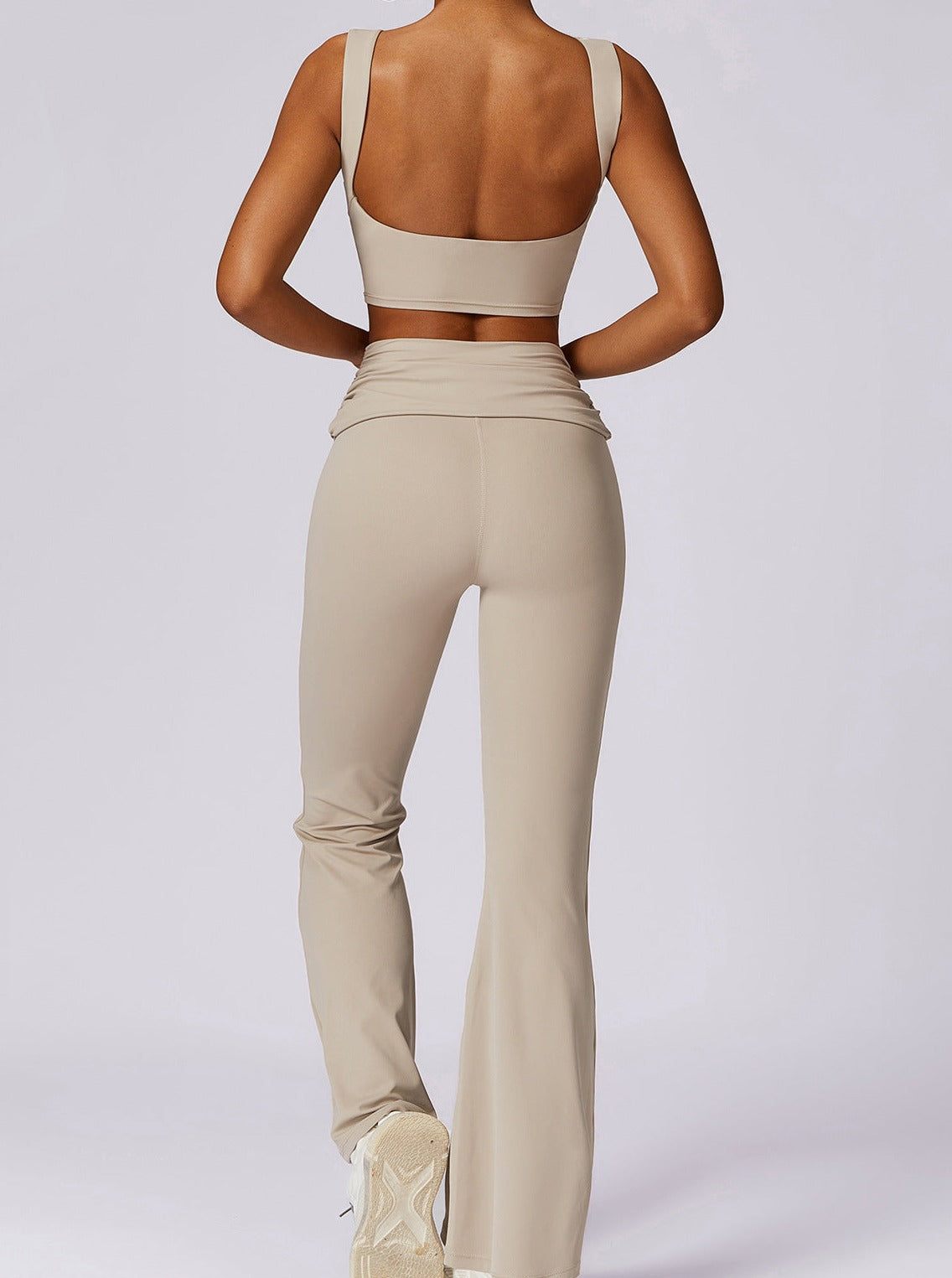 Elviro | Atmungsaktive High-Waist Leggings für Damen Freizeit