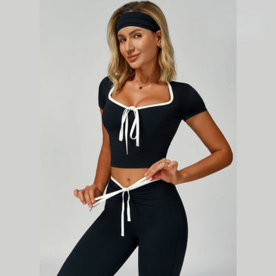 Kiara | Flexibles Leggings-Set für Damen Sommer Fit