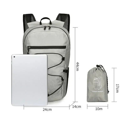 Flexo | Ultraleichter Faltbarer Rucksack für Unisex Reisen 2