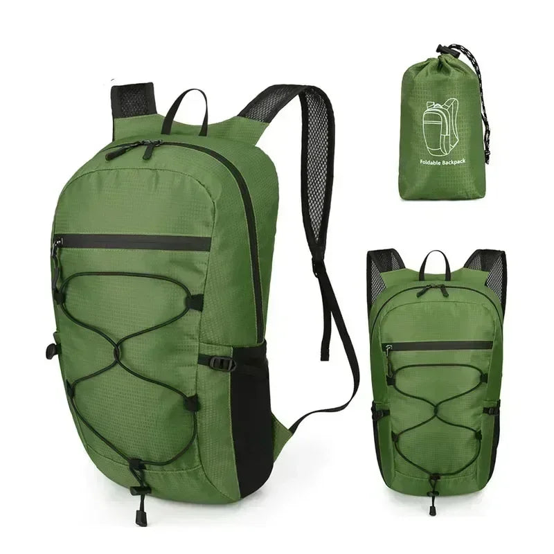 Flexo | Ultraleichter Faltbarer Rucksack für Unisex Reisen 8
