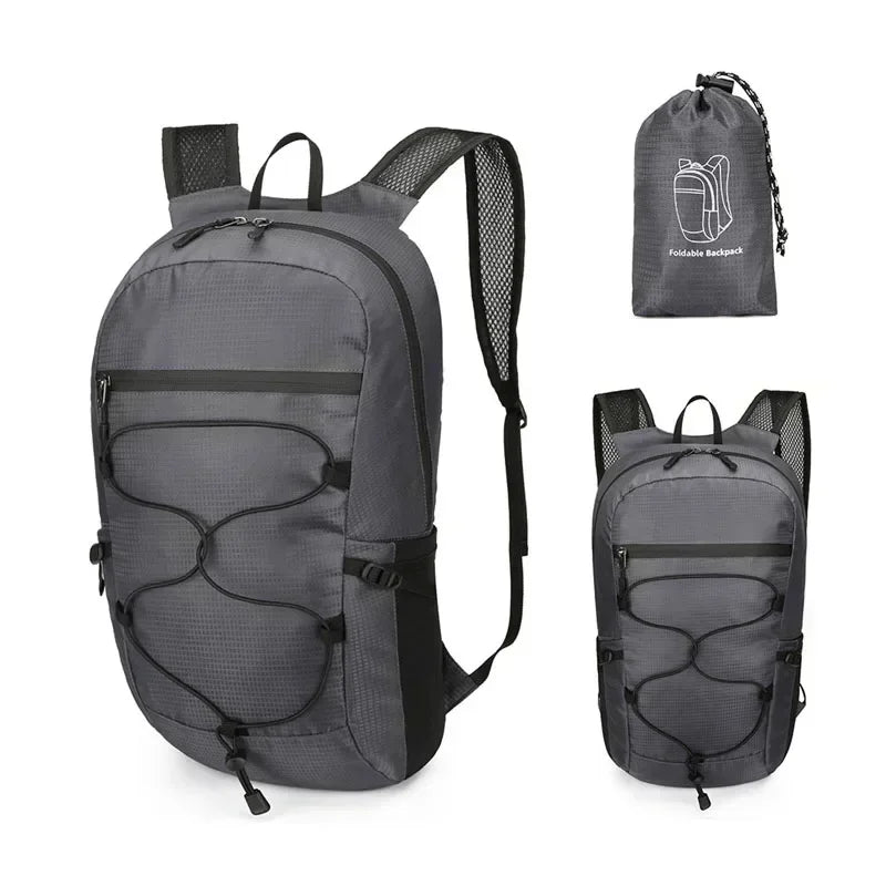Flexo | Ultraleichter Faltbarer Rucksack für Unisex Reisen 9