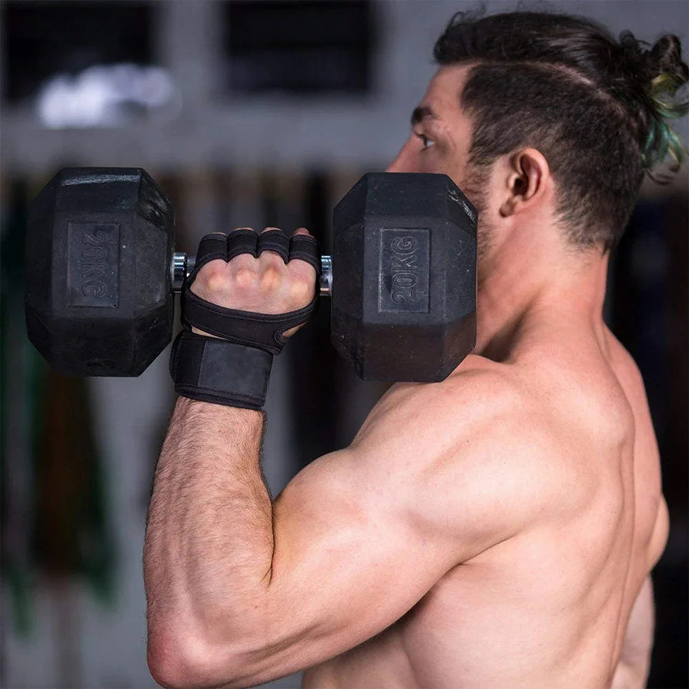 Griply | Rutschfeste Trainingshandschuhe für Damen Gym 1