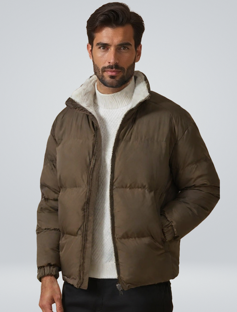 Hugo | Elegante Daunenjacke für Männer Winter Warm 1