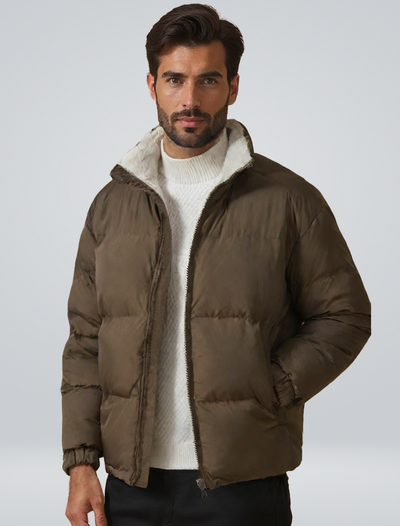 Hugo | Elegante Daunenjacke für Männer Winter Warm 1