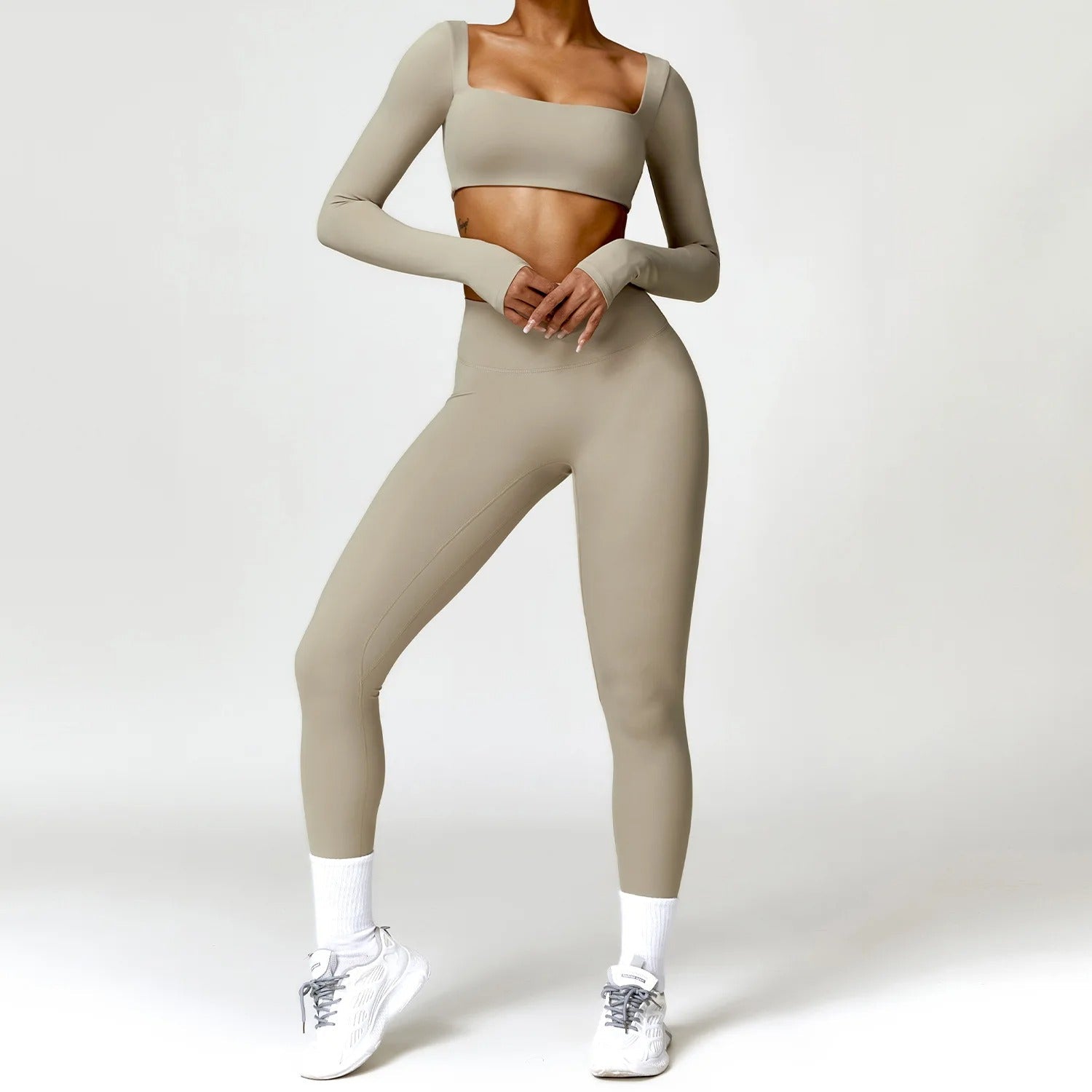 Lantor | Elegantes Langarm-Top & Hosen-Set für Damen 5