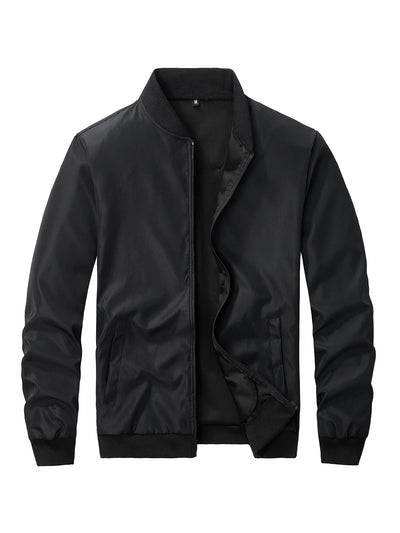 Leon | Elegante Einfarbige Jacke für Herren Dünn 2