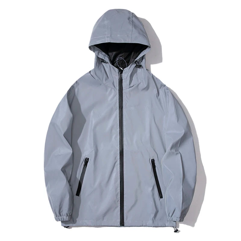 Leon | Reflektierende Windjacke für Männer Outdoor 2