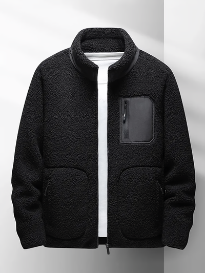 Leon | Warm Fleecejacke für Herren Mit Reißverschluss 2