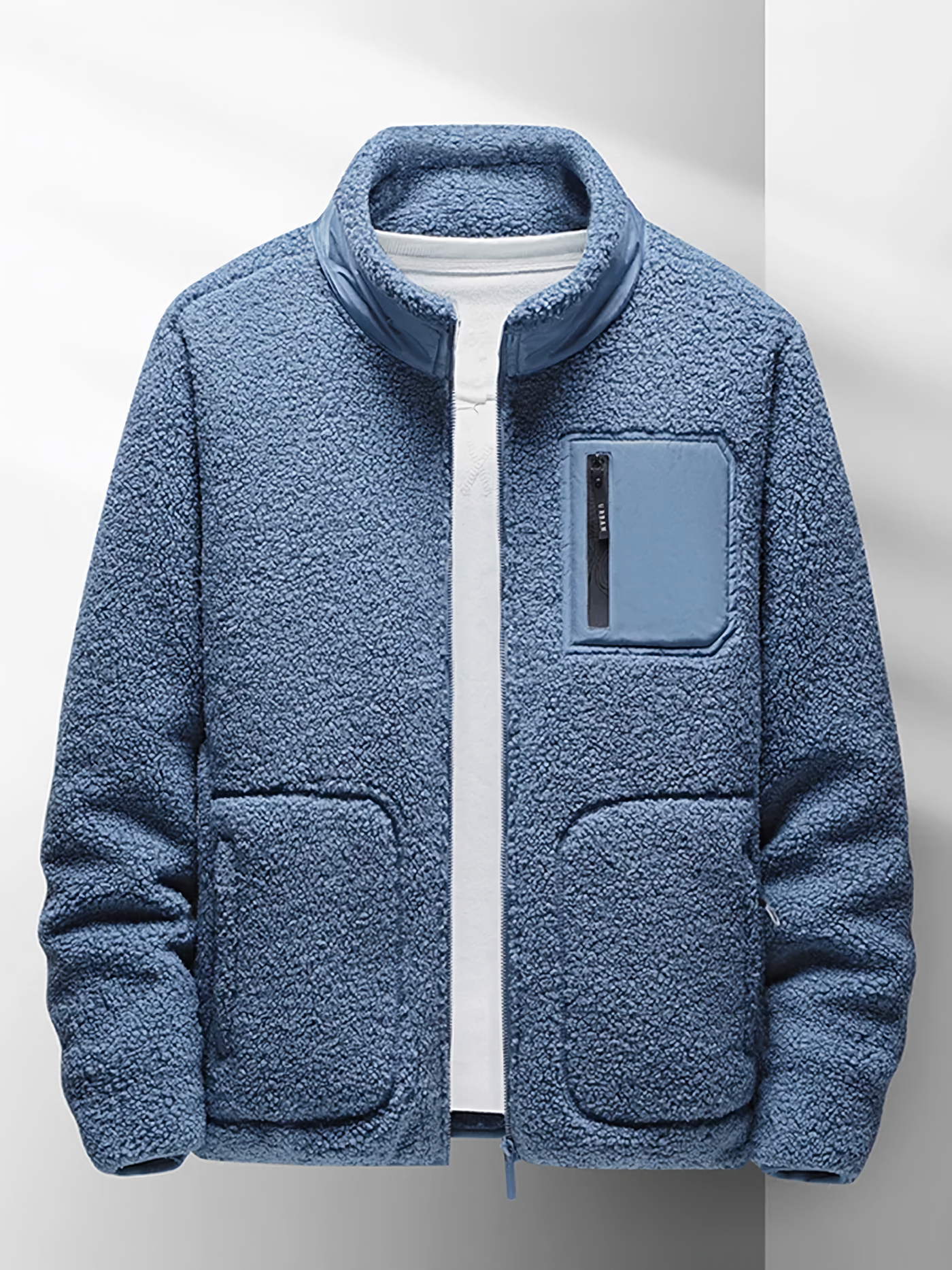 Leon | Warm Fleecejacke für Herren Mit Reißverschluss 3