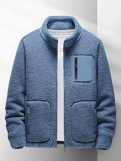 Leon | Warm Fleecejacke für Herren Mit Reißverschluss 3