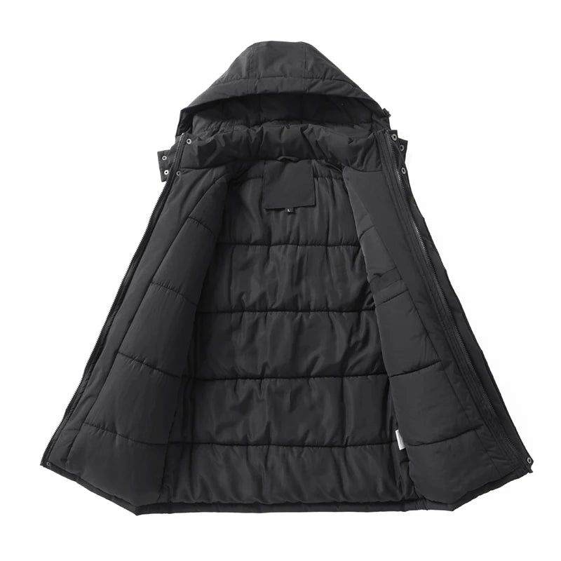 Leon | Warme Herrenjacke für Winter Casual Baumwolle 1